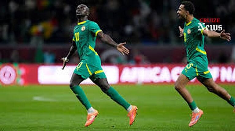 Sadio Mane celebrating