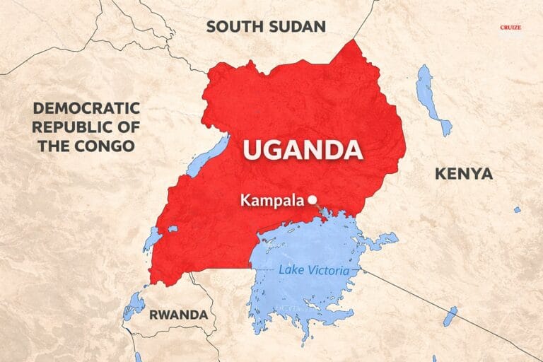 Uganda Map