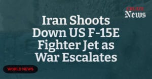 Iran Shoots Down US F-15E Fighter Jet as War Escalates